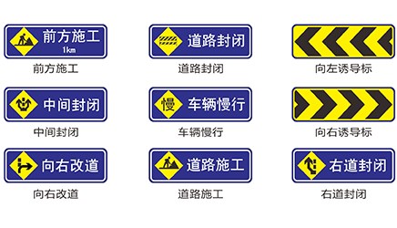 道路施工安全標志